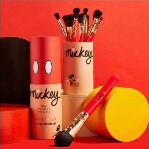 Spectrum Collection x Disney Mickey Mouse Brush Set & Cup Holder BNIB - Picture 2 of 15